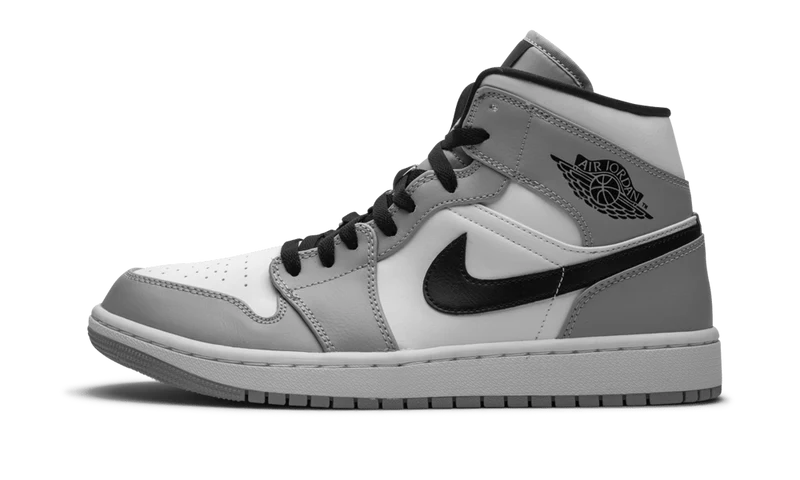 Jordan 1 Mid Light Smoke