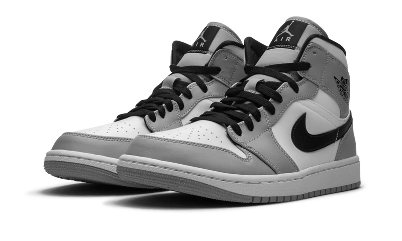 Jordan 1 Mid Light Smoke