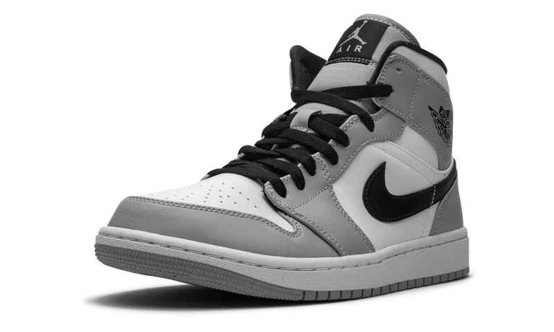 Jordan 1 Mid Light Smoke