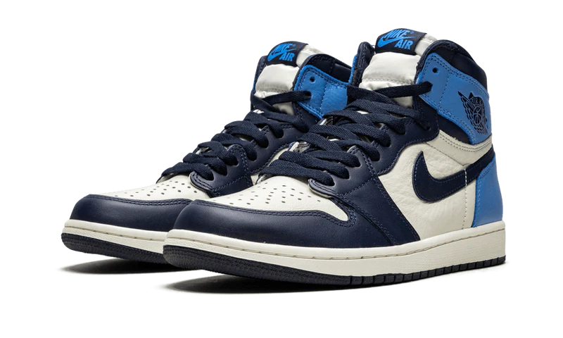 Jordan 1 Retro High Obsidian UNC
