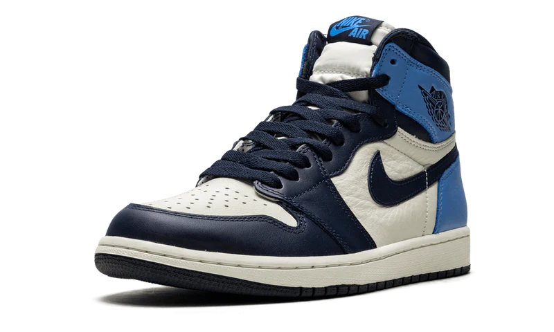 Jordan 1 Retro High Obsidian UNC