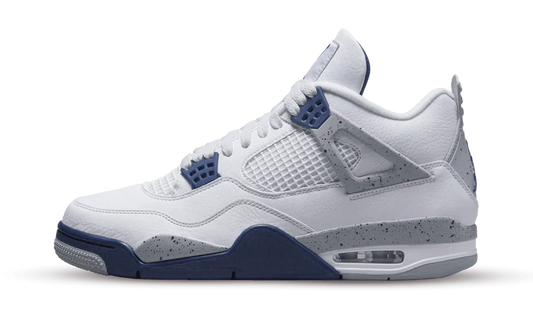 Jordan 4 Retro White Midnight Navy