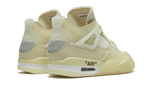 Jordan 4 Retro Off-White Sail - Image 3
