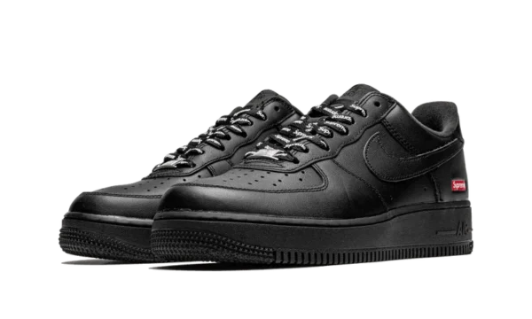 Nike Air Force 1 Low Supreme Black - Image 2