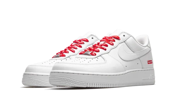 Nike Air Force 1 Low Supreme White - Image 2