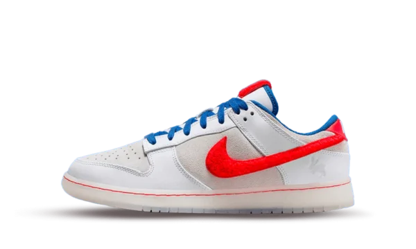 Nike Dunk Low Retro PRM Year of the Rabbit White Crimson Varsity Royal