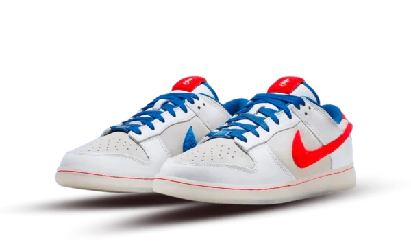 Nike Dunk Low Retro PRM Year of the Rabbit White Crimson Varsity Royal - Image 2